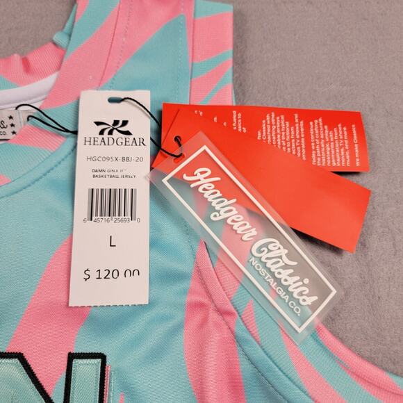 Headgear Classics Martin TV Show Damn Gina Basketball Jersey L NWT (926) - Picture 4 of 7